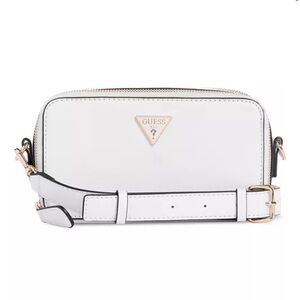 EUC Guess White Minimalist Crossbody Bag